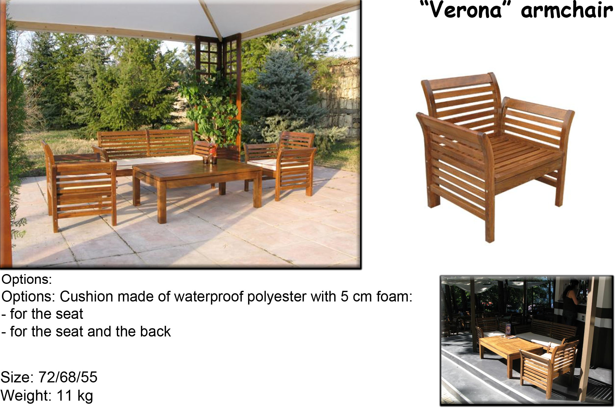 Verona Armcgair