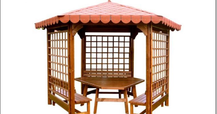 Gazebo exotical hexagonal